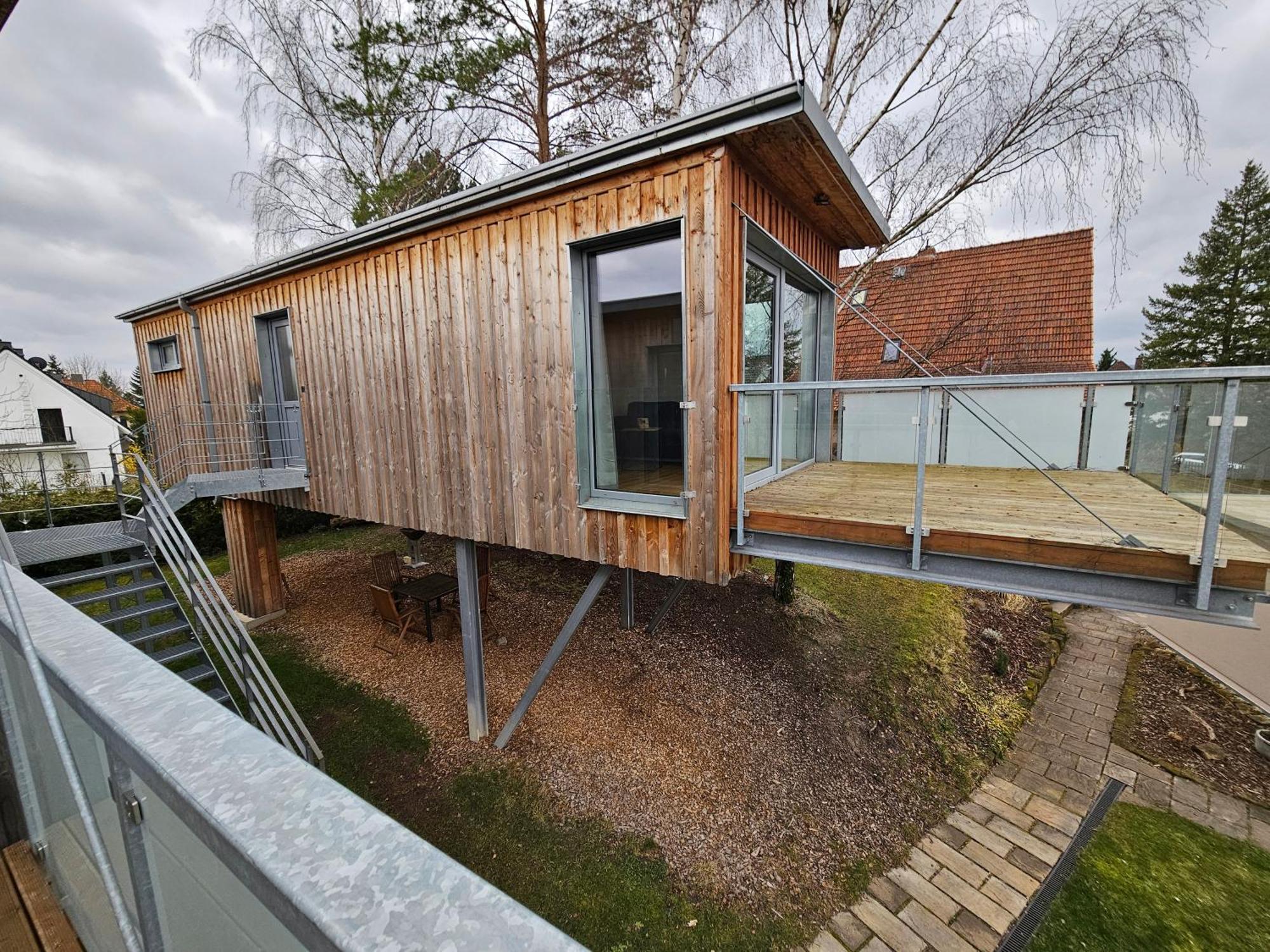 Baumhaus Und Tinyhaus Villa Mühlhausen Екстериор снимка