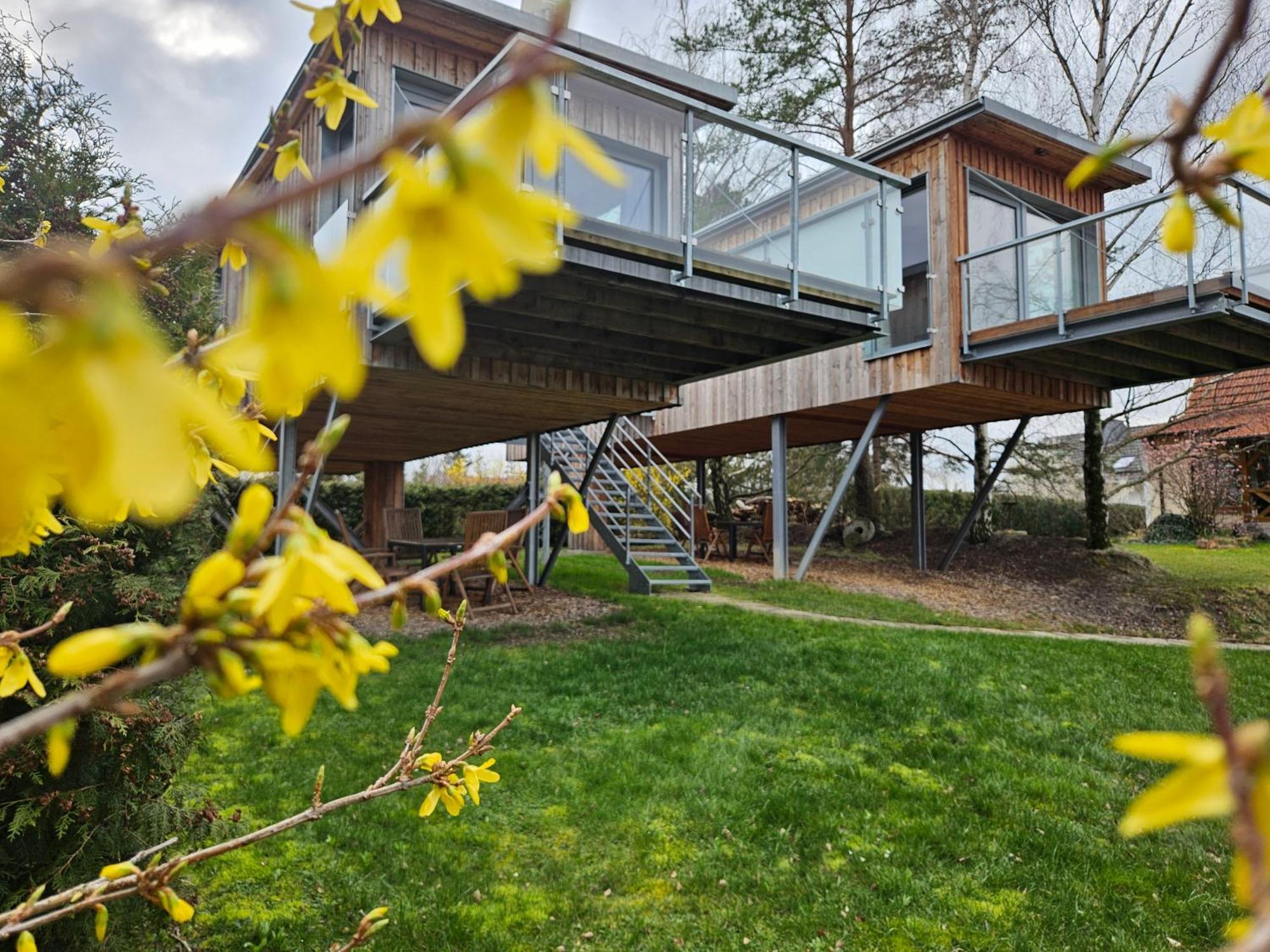Baumhaus Und Tinyhaus Villa Mühlhausen Екстериор снимка