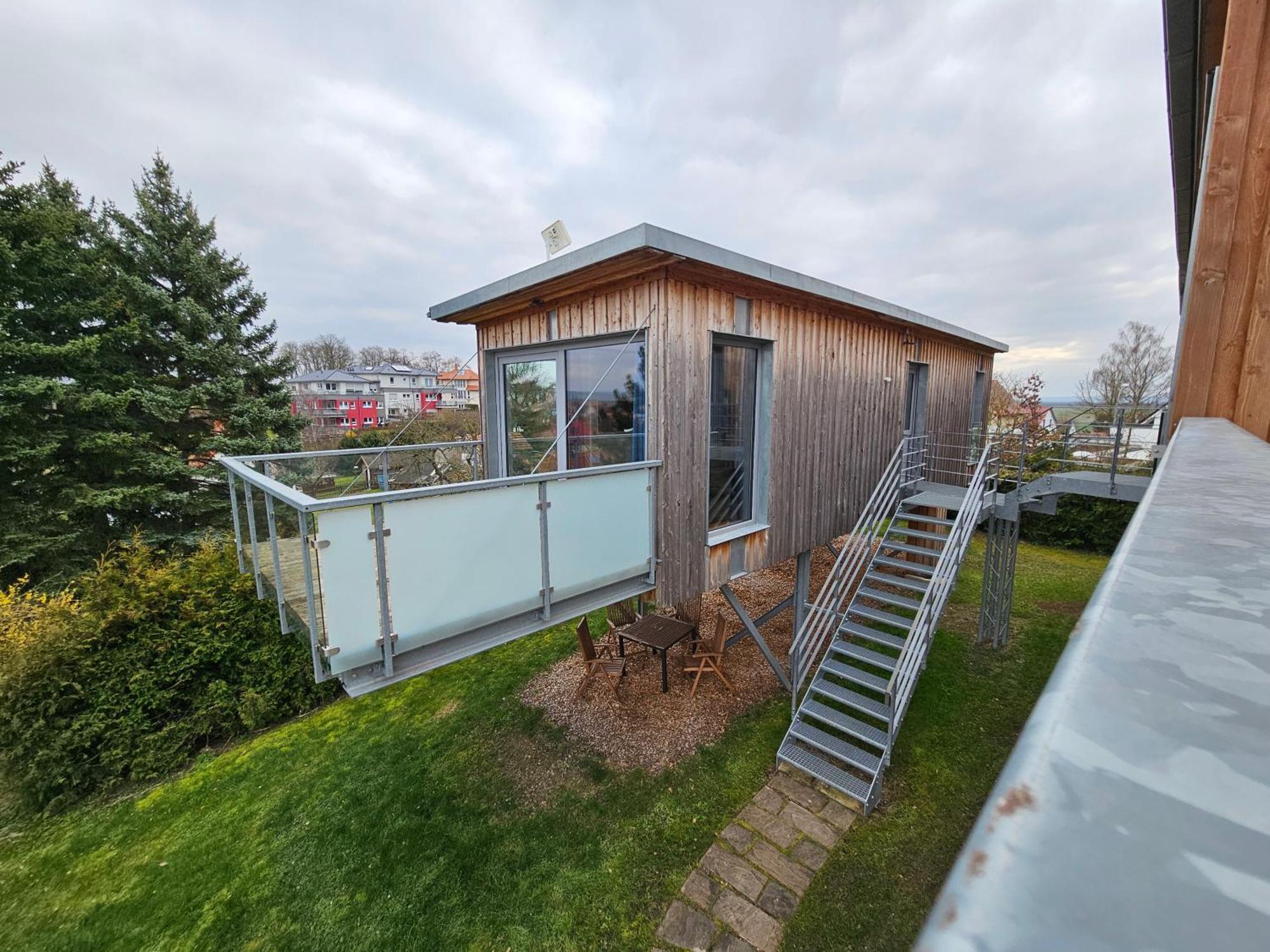 Baumhaus Und Tinyhaus Villa Mühlhausen Екстериор снимка